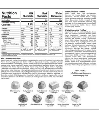 Chocolate Truffle Gift Tin, 2.3 lbs