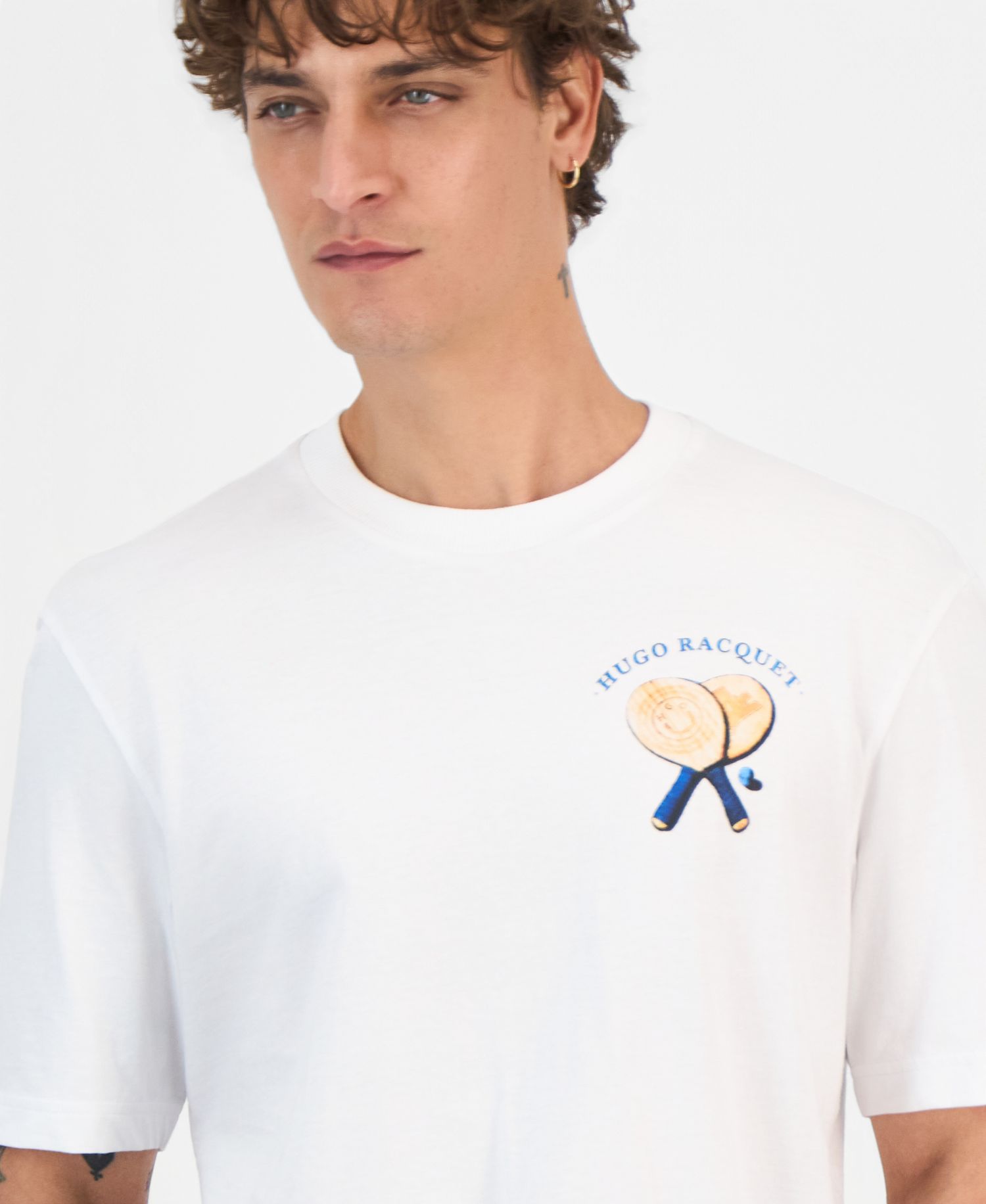 Men's Nulaxo Cotton Graphic Regular-Fit T-Shirt