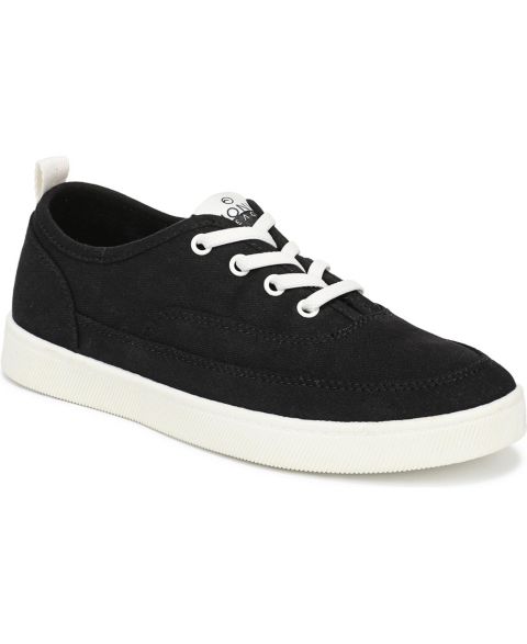Женские кроссовки Vionic Cyan Lace Up, цвет: Чёрный холщовый