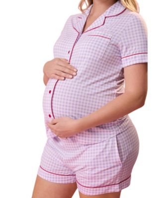 Maternity Clea Postpartum Short Sleeve Pajama Set
