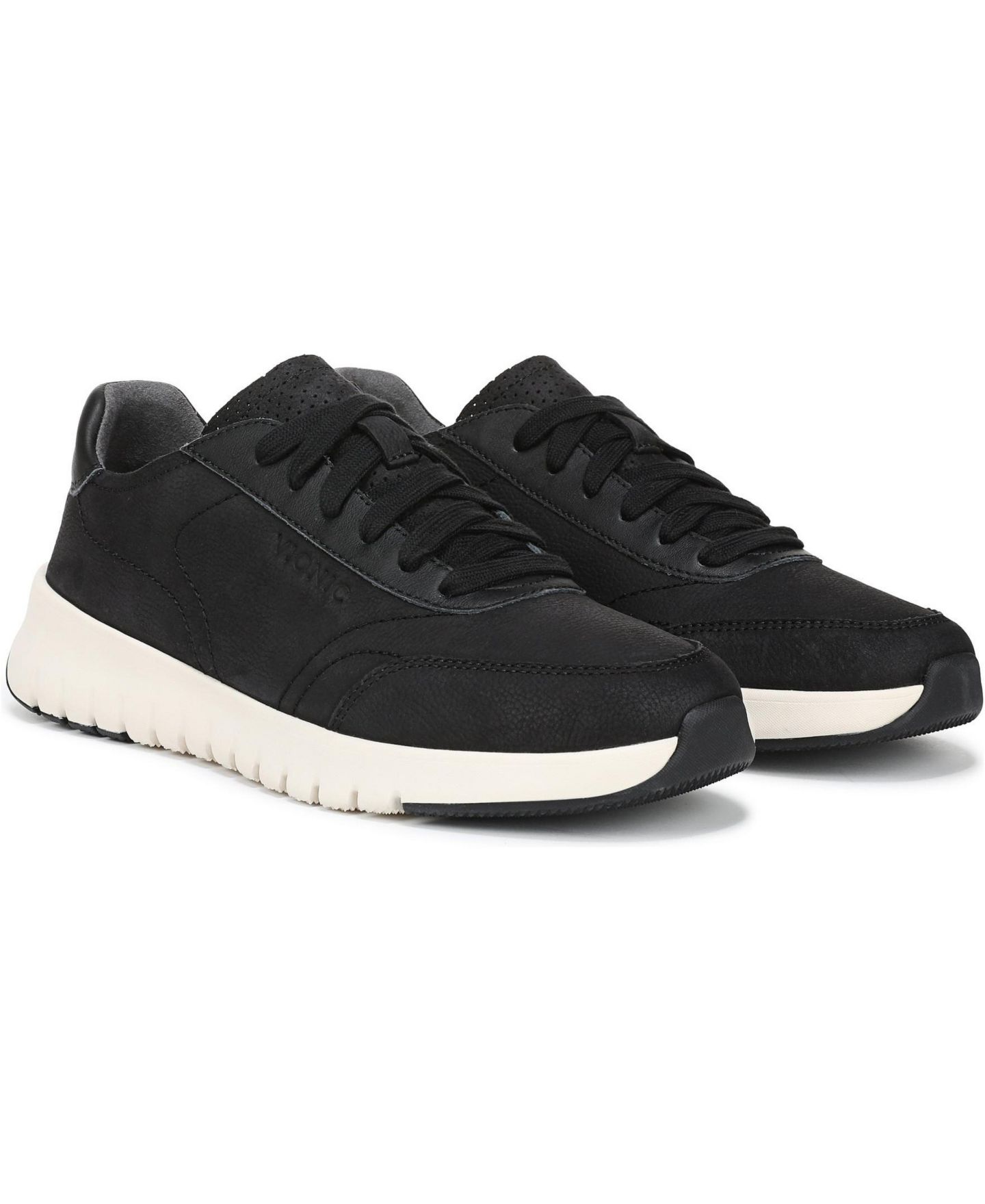 Женские кроссовки Vionic Uptown Lace Up, цвет: Чёрный замшевый / Кожаный — фото 2