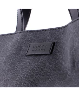 Tall Convertible Soft Open Tote GG Coated Canvas