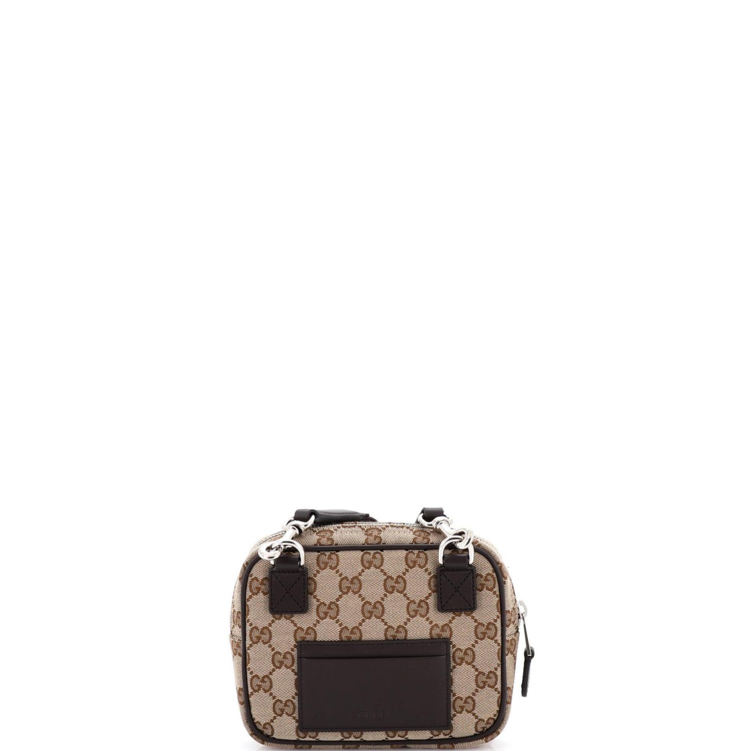 Mini Web Loop Camera Bag GG Canvas
