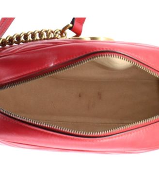 Small GG Marmont Shoulder Bag Matelasse Leather