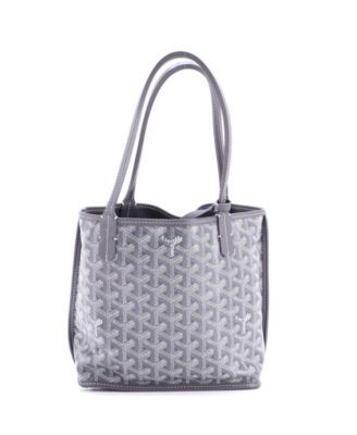 Mini Anjou Reversible Tote Coated Canvas