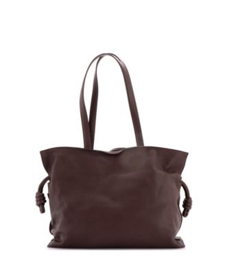 Large Flamenco Knot Bag Leather