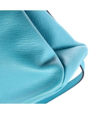 Small Turnlock Cuir Twin Tote Saffiano Leather