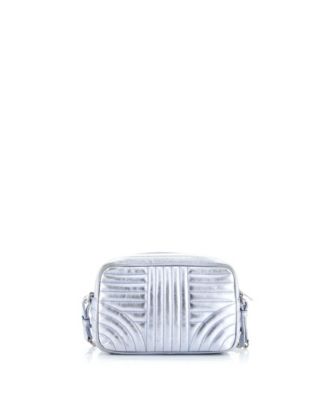 Small Camera Bag Diagramme Quilted Leather