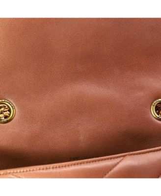 Small Loulou NM Shoulder Bag Matelasse Chevron Leather