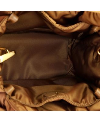 Mini Padded Bow Tote Re-Nylon