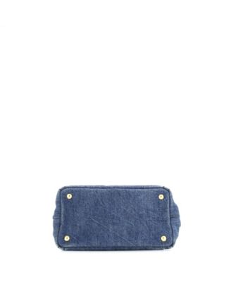 Mini Canapa Convertible Tote Denim