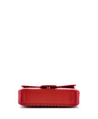 Medium Chain Flap Shoulder Bag Diagramme Quilted Leather