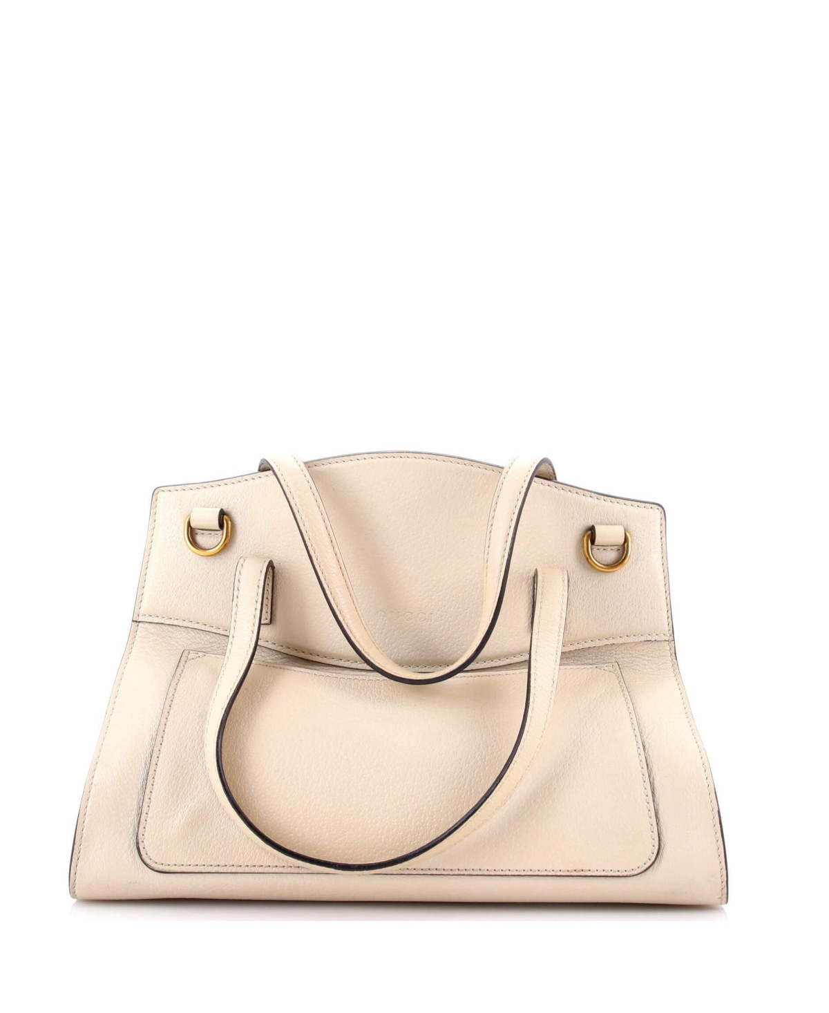 Pre-Owned Gucci Medium Totem Top Handle Bag Leather