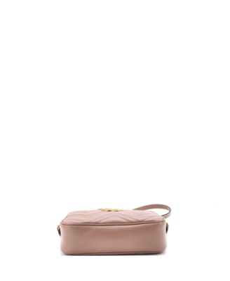 Small GG Marmont Shoulder Bag Matelasse Leather