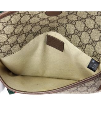 Neo Vintage Flap Belt Bag GG Coated Canvas