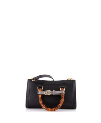 Small Diana NM Convertible Shoulder Bag Leather