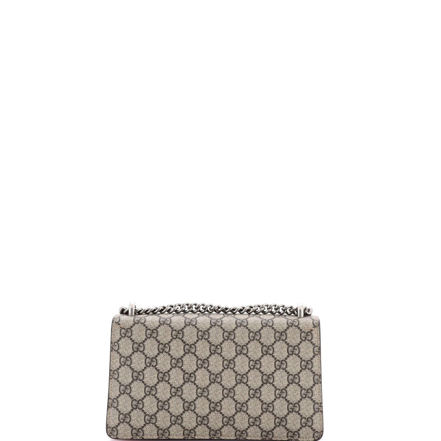 Small Dionysus Bag GG Coated Canvas with Crystal Embellished Metal
