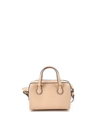 Mini Convertible Top Handle Bag Jumbo GG Embossed Leather