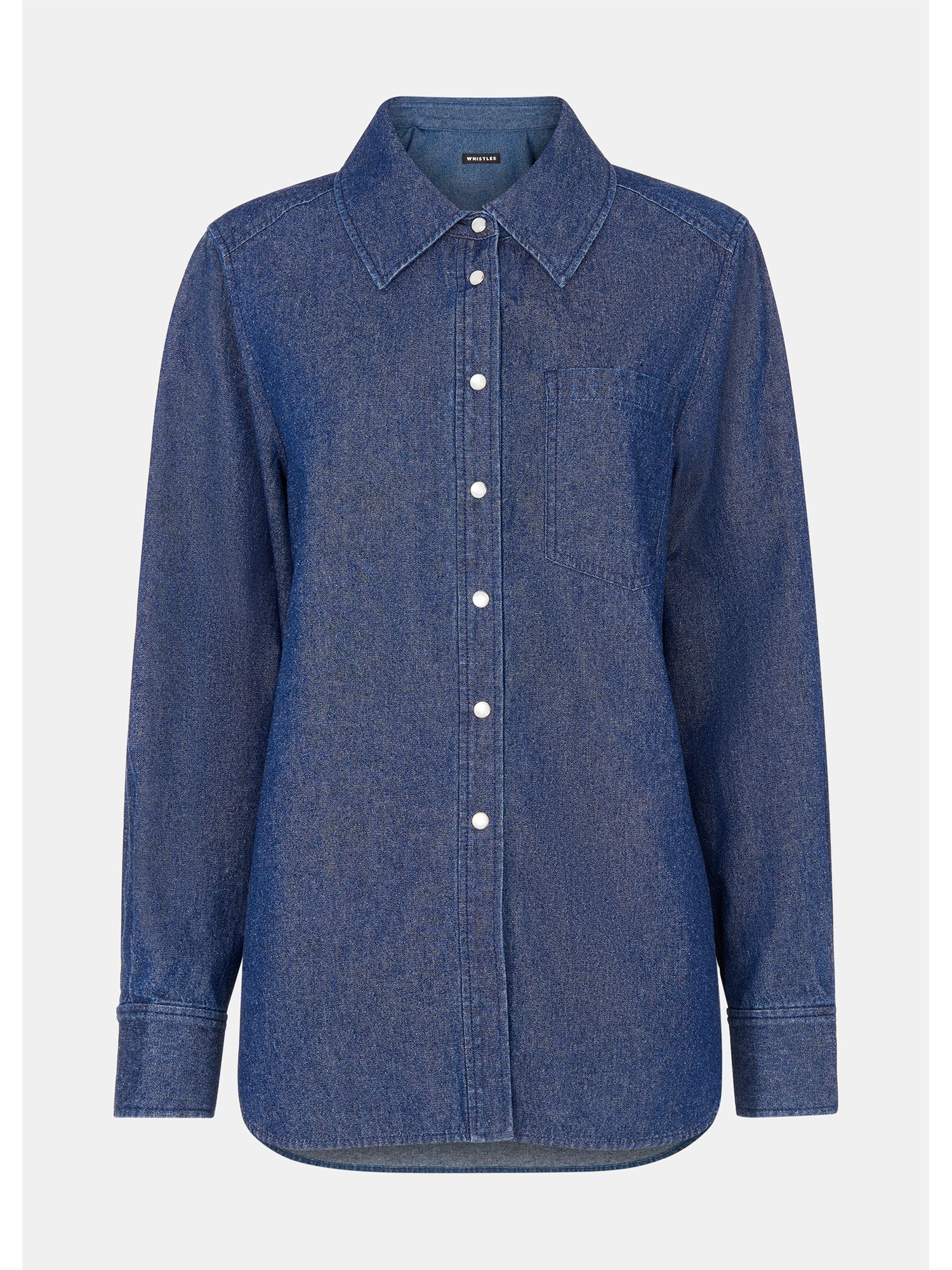 Women's Pocket Detail Cotton Shirt
