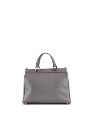 Medium Zumi Top Handle Bag Leather