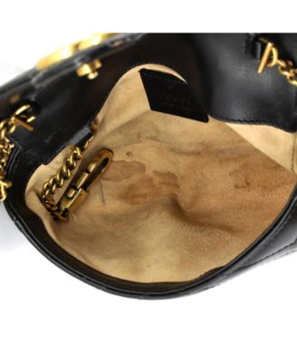 Super Mini GG Marmont Flap Bag Matelasse Leather