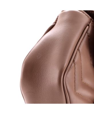 Mini GG Marmont Flap Bag Matelasse Leather