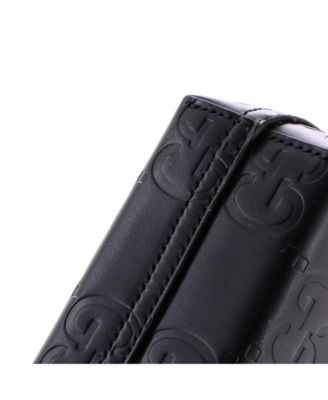 Mini Vertical Tote GG Embossed Leather