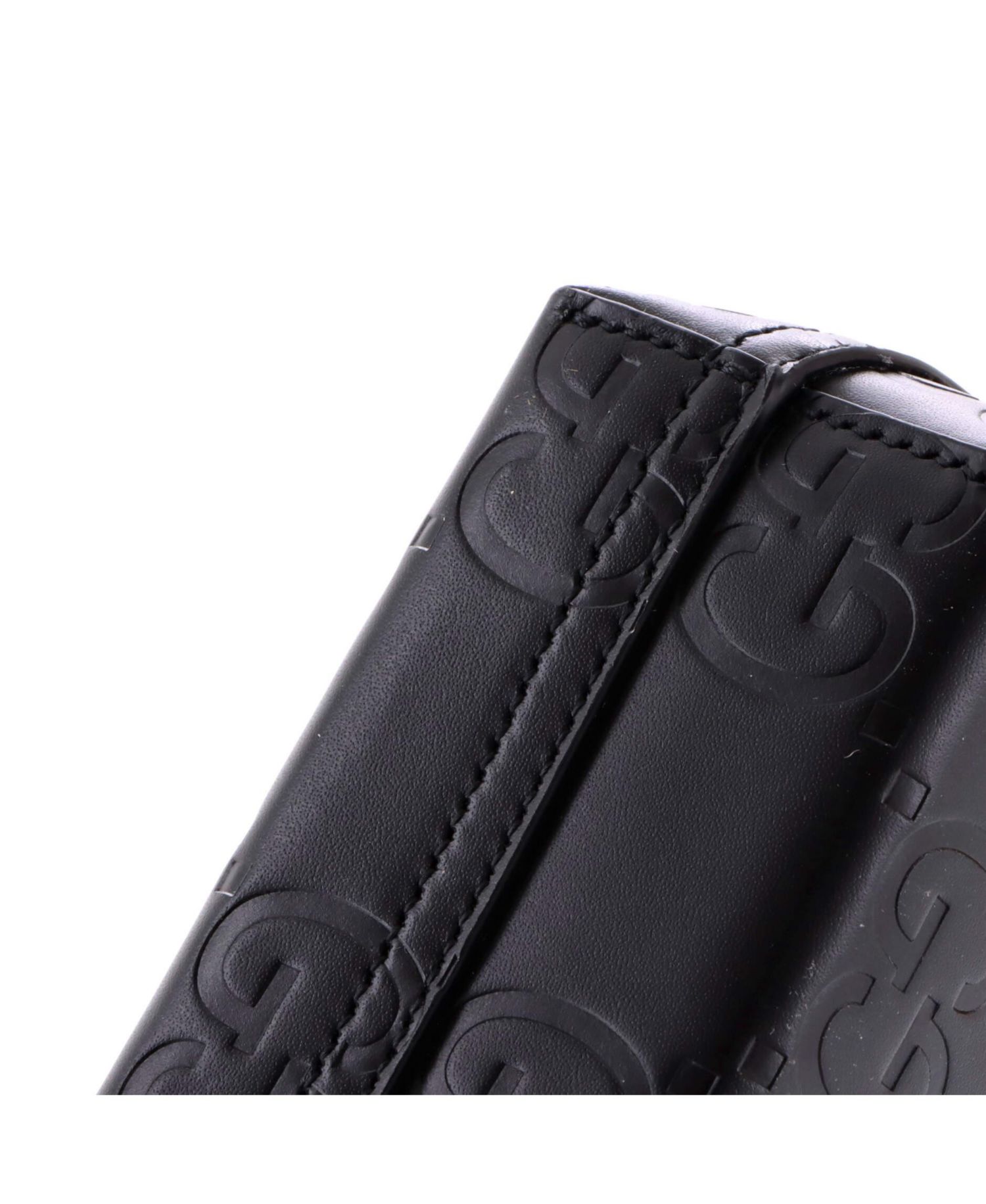 Mini Vertical Tote GG Embossed Leather