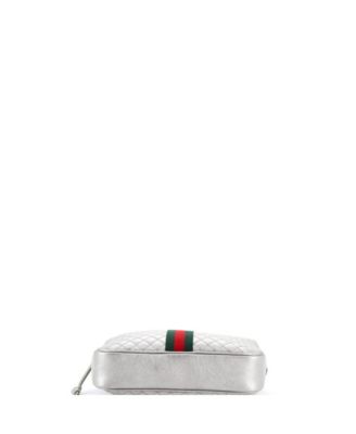 Small Trapuntata Camera Bag Quilted Leather