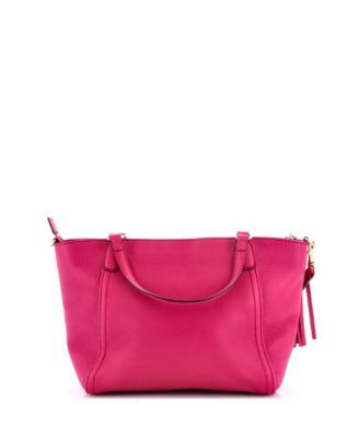 Small Soho Convertible Top Handle Bag Leather