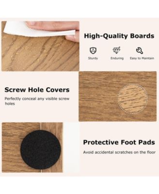 Eleven Tier Modern Book Organizer Bookcase with Anti Tipping