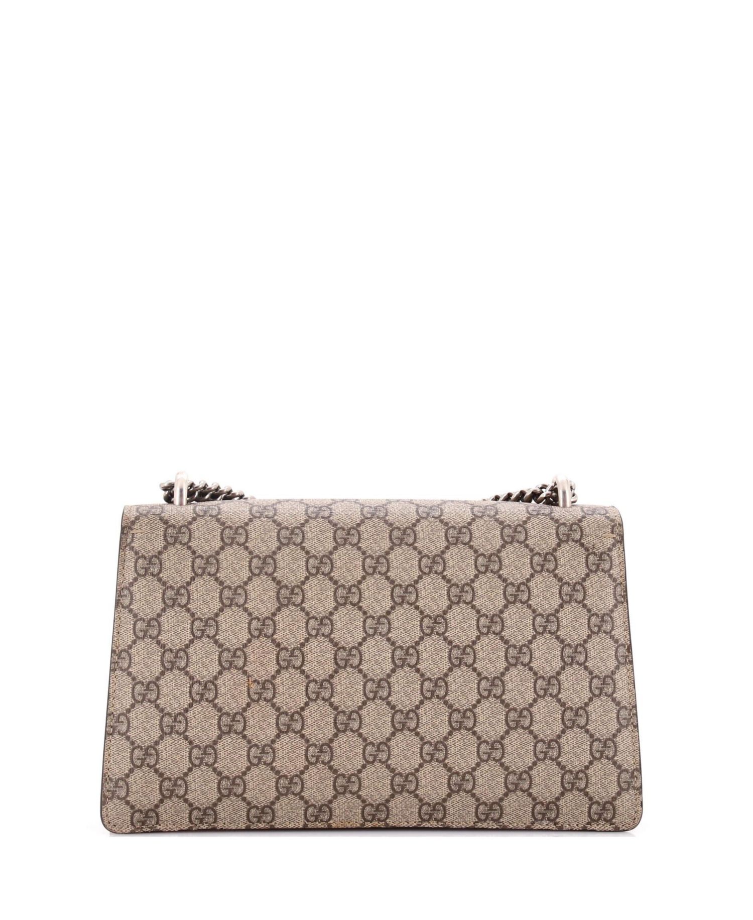Small Dionysus Bag GG Coated Canvas