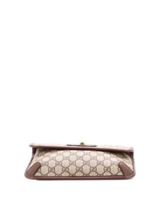 Neo Vintage Flap Belt Bag GG Coated Canvas