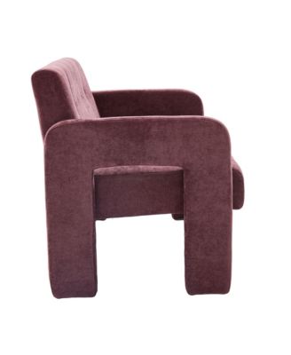 Modern Double Armchair Living Room & Bedroom Compact Upholstered Sofa Leisure Sofa Comfortable Seating with Dual Armrests