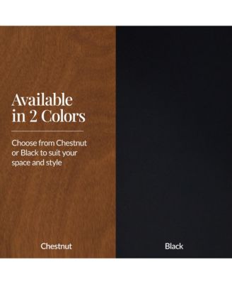 Round Dining Table, 42"  Small Kitchen Dining Table for 4  w/ Dual Leaf