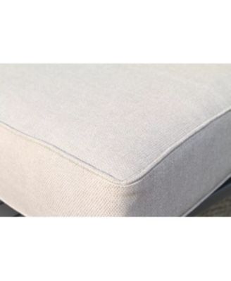 Fully Assembled 2 Person Rattan Wicker Seating Set with Cushions Tempered Glass Coffee Table for Backyard