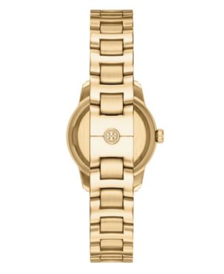 Women's The Miller Round Small Quartz Three-Hand Gold Stainless Steel Watch, 28mm