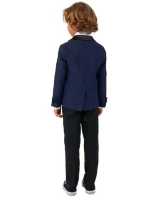 Boys' 2T-8 Long-Sleeve Tailored Blazer, Slim Fit Pants and Bow Tie, 3-Piece Set