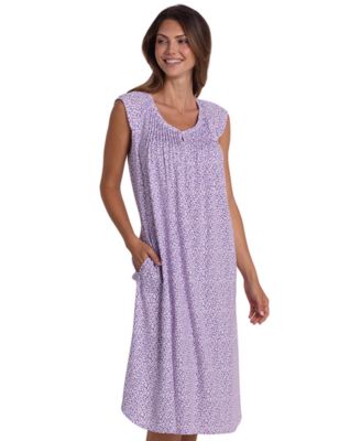 Women's Scoop Neck Knitted Nightgown