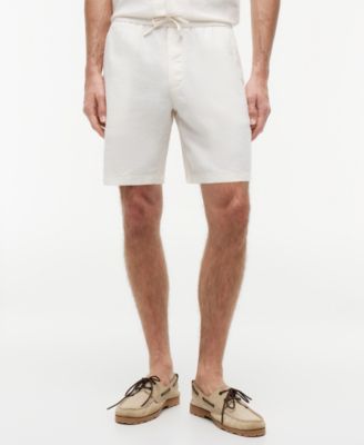 Men's Dover 8" Linen-Blend Shorts