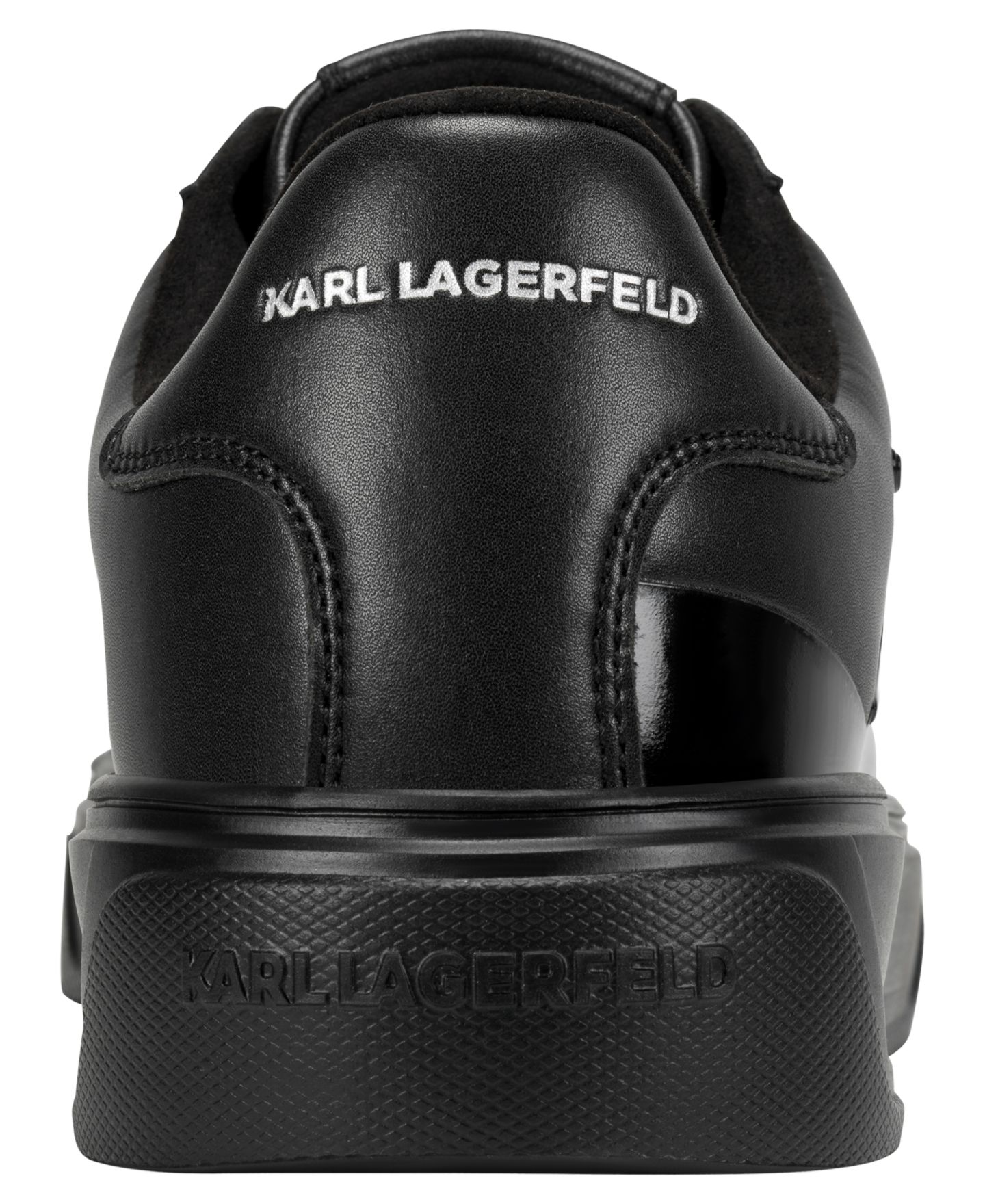 Мужские кроссовки KARL LAGERFELD PARIS I Density Logo Lace-Up, цвет: Чёрный — фото 3