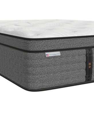 HD Pierce 14" Medium Firm Euro Pillow Top Mattress Set, California King