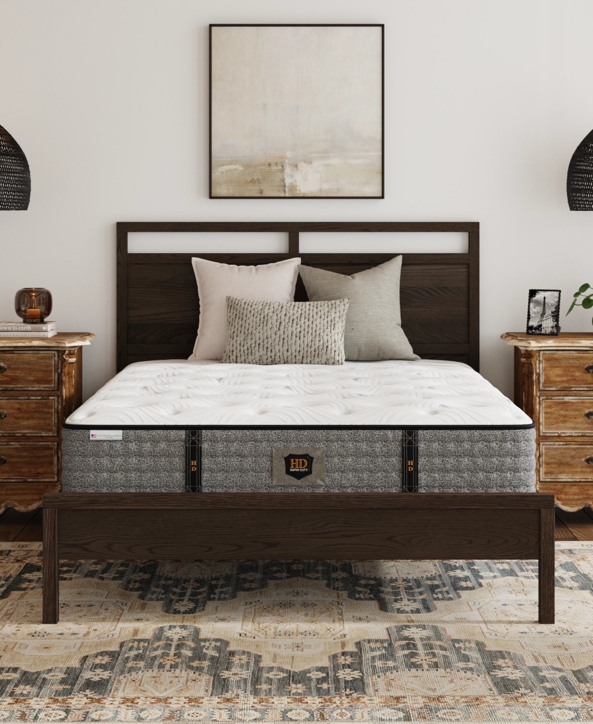 Paramount Hd Landon 12" Medium Firm Tight Top Mattress, Twin