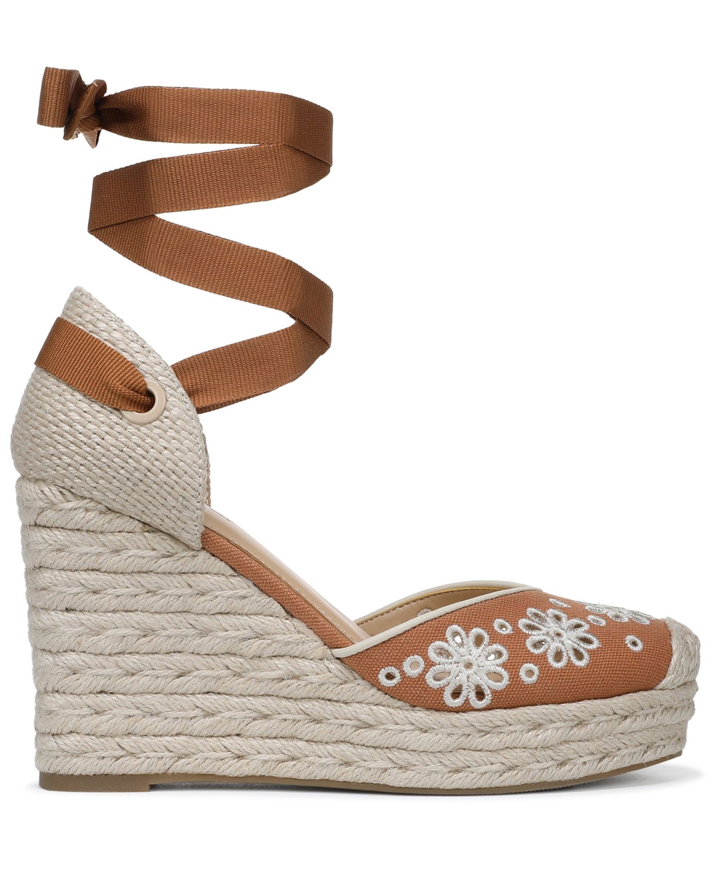 Женские сандалии On 34th Melindaa Espadrille Wedge, цвет: Коричневый — фото 2