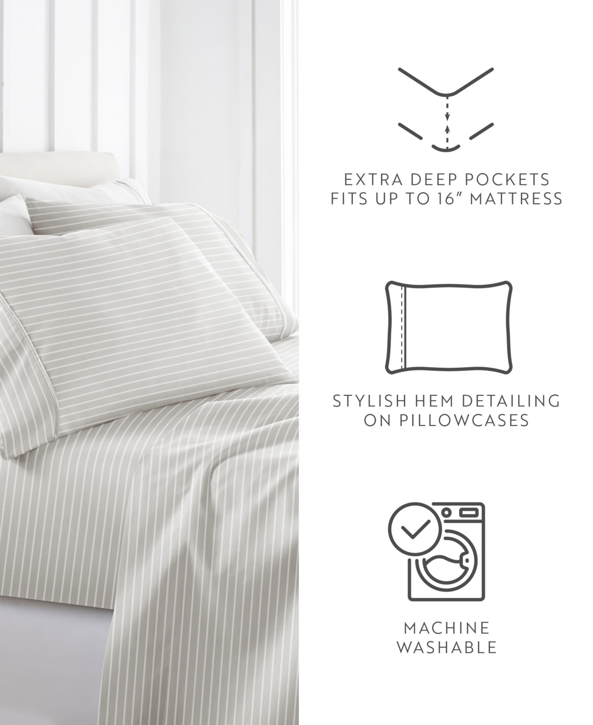 ienjoy Home Soft Lines -p.c. Sheet Set