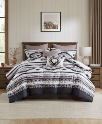 Timberline Textured 8-Pc. Comforter Set, King