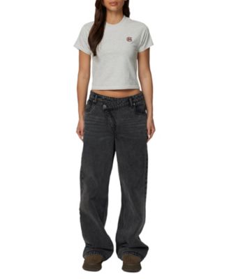 Women's Halftone Baby T-Shirt