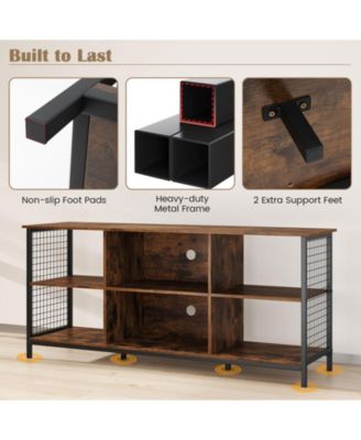 TV Stand for TVs up to 65 in with Storage Compartments