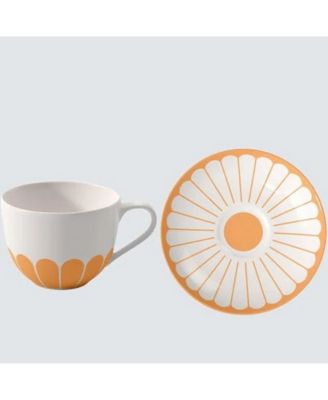 Fleur Floral 7.75 oz. Coffee Cup