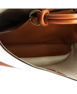 Glam Tote Bag Canvas and Leather